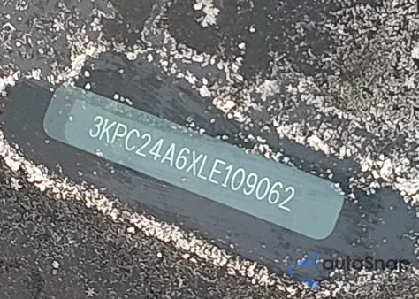 2020 Hyundai Accent Se z USA, uszkodzony, nr VIN 3KPC24A6XLE109062